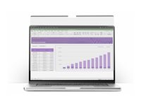 StarTech.com 14.1-inch 16:10 Touch Privacy Screen, Anti-Glare Blue Light Filter, Laptop Monitor Screen Protector, +/- 30 Deg. View Angle, Flip-Up - Notebookpersonvernsfilter (horisontal) - 2-veis - lim, hengselfliker, vippehengsler - 14.1" - svart 141T6-PRIVACY-SCREEN