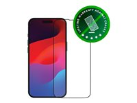 dbramante1928 Eco-shield - Skjermbeskyttelse for mobiltelefon - rammefarge svart - for Apple iPhone 15 Pro ES61CL001924