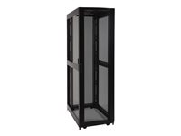 Eaton Tripp Lite Series 42U Rack Enclosure Server Cabinet Doors No Sides 3000lb Capacity - Rack skap - svart - 42U - 19" SR42UBEXP