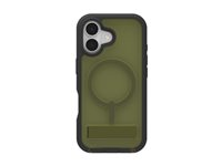 ZAGG Rainier Snap - Baksidedeksel for mobiltelefon - robust - MagSafe-samsvar - sjøtang - for Apple iPhone 17 702319168