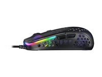 CHERRY Xtrfy MZ1 - Mus - optisk - kablet - USB - svart MZ1-RGB-BLACK-TP