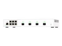 QNAP QSW-M2106-4S - Switch - Styrt - 6 x 2.5GBase-T + 4 x 10Gb Ethernet SFP+ - stasjonær QSW-M2106-4S