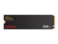 SanDisk Extreme - SSD - 500 GB - intern - M.2 2280 - PCIe 4.0 x4 (NVMe) SDSSDX3N-500G-G26
