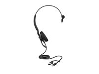 Jabra Engage 40 Mono - Hodesett - on-ear - kablet - USB-C, USB-A - lydisolerende - Optimized for Microsoft Teams 4093-413-269