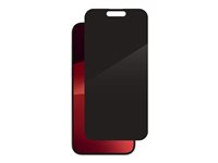 ZAGG InvisibleShield Glass Elite Privacy - Skjermbeskyttelse for mobiltelefon - glass - med personvernsfilter - 2-veis - for Apple iPhone 15 Plus 200111793