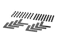 APC NetShelter - Rack-brakett - svart (en pakke 8) NSAC2601