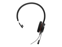 Jabra Evolve 20 UC stereo - Hodesett - on-ear - kablet - USB-C, USB-A - lydisolerende - Alcatel-Lucent Certified, Avaya Certified, Certified for Microsoft Teams, Cisco Certified, Unify Certified 4999-829-269