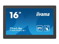 iiyama ProLite T1624MSC-B1 - LED-skjerm - Full HD (1080p) - 15.6" T1624MSC-B1