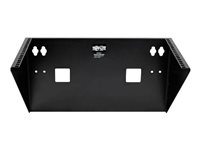 Eaton Tripp Lite Series Wallmount Rack 6U Vertical Rack Bracket 200lb Capacity - Monteringsbrakett - veggmonterbar - svart - 6U - 19" SRWALLBRKT6U