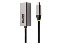StarTech.com USB-C to Ethernet Adapter, 10/100/1000 Mbps, Gigabit Network Adapter w/ ASIX AX88179A Chip, 1ft/30cm Cable, USB Type C to RJ45 Ethernet Dongle, USB C to LAN Adapter, Windows/macOS/Linux/ChromeOS (US1GC30B2) - Nettverksadapter - USB-C - Gigabit Ethernet x 1 - grå US1GC30B2