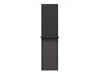 Apple - Sløyfe for smart armbåndsur - 40mm - 130 - 200 mm - mørk grå - for Watch Hermès Series 7, Hermès Series 9, SE 3, Series 10, Series 11, Series 8, Series 9 MFFA4ZM/A
