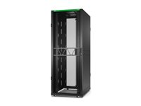 APC NetShelter SX Gen 2 - Rack skap - 1991 H x 750W x 1070D mm, med sider - står på gulv - svart - 42U - 19" - TAA-samsvar - for P/N: SMT1000RM1U, SMT750RM1U, SRTL10KRM4UT, SRTL5KRM2UI-HW, SRTL5KRM2UT-HW, SRTL8KRM4UT AR3150B2