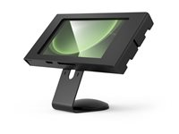 Compulocks Galaxy Tab Active 3/5 8" Apex Enclosure Core Stand - Stativ - synlige foran/bak kamera og sensorer - for nettbrett - låsbar - metallramme - svart - skjermstørrelse: 8" - veggmonterbar, skranke - for Samsung Galaxy Tab Active3, Tab Active5 111B80GAPXB