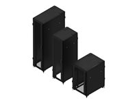 Eaton RA Series - Rack skap - 4-stangs - svart, RAL 9005 - 24U - 19" RAA24810PSB13U
