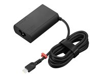 Lenovo - USB-C-strømadapter - AC 100-240 V - 65 watt - svart 4X21R04793