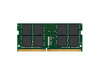 Kingston - DDR4 - modul - 32 GB - SO DIMM 260-pin - 1600 MHz / PC4-25600 - CL22 - 1.2 V - ikke-bufret - ikke-ECC KCP432SD8/32