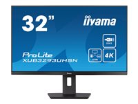 iiyama ProLite XUB3293UHSN-B5 - LED-skjerm - 4K - 31.5" XUB3293UHSN-B5