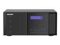QNAP QGD-3014-16PT - Switch - smart - 16 x 10/100/1000 (PoE+) + 2 x kombo-Gigabit SFP - stasjonær - PoE+ (140 W) QGD-3014-16PT-8G