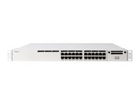 Cisco Meraki Cloud Managed MS390-24P - Switch - L3 - Styrt - 24 x 10/100/1000 (PoE) - rackmonterbar - PoE (445 W) MS390-24P-HW