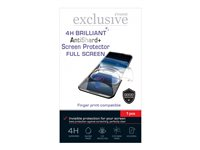 Insmat AntiShard+ - Skjermbeskyttelse for mobiltelefon - full skjerm - 3D - film - gjennomsiktig 861-1603