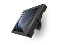 Compulocks Galaxy Tab S9/S9FE Apex Enclosure Tilting Wall Mount - Innhegning - liggende/stående, vippende, eksponert front/bak kamera og sensorer - for nettbrett - låsbar - metallramme - svart - veggmonterbar - for Samsung Galaxy Tab S9, Tab S9 FE 505B109GAPXB