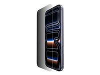 Belkin ScreenForce InvisiGlass - Skjermbeskyttelse for mobiltelefon - glass - med personvernsfilter - for Apple iPhone 17 Pro OVA214HQ