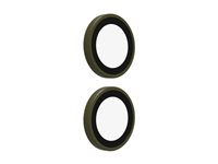 ZAGG InvisibleShield Premium GL - Linsebeskytter for mobiltelefon - sjøtang - for Apple iPhone 16, 16 Plus, 17 200119633