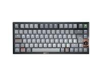 CHERRY KW 300 MX - Tastatur - 75% - compact - bakbelysning - trådløs - Bluetooth 5.2, USB-C - QWERTY - USA - tastsvitsj: CHERRY MX2A Silent Red - svart G80-3960HHAUS-2