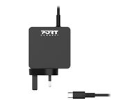 PORT Connect - Strømadapter - 45 watt - 3 A (24 pin USB-C) - Storbritannia 900096B-UK