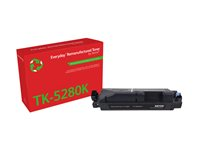 Everyday - Svart - kompatibel - boks - gjenfabrikert - tonerpatron (alternativ for: Kyocera TK-5280K) - Green World Alliance returprogram 006R04817