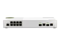 QNAP QSW-M2108-2C - Switch - Styrt - 2 x 10 Gigabit SFP+ + 8 x 2.5GBase-T - stasjonær QSW-M2108-2C