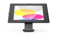 Compulocks Apex - Stativ - synlige foran/bak kamera og sensorer - for nettbrett - aluminium - svart - veggmonterbar, skrivebordsmonterbar - for Apple 10.9-inch iPad (10. generasjon); iPad (A16) 111B209APXB