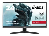 iiyama G-MASTER Red Eagle GC2480HSU-B1 - LED-skjerm - kurvet - Full HD (1080p) - 24" - HDR GC2480HSU-B1