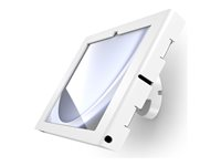 Compulocks Galaxy Tab A9+ Apex Enclosure Tilting Wall Mount - Monteringssett (hus) - eksponert front-/bak-kamera og sensorer, vippe - for nettbrett - låsbar - hvit - skjermstørrelse: 11" - veggmonterbar - for Samsung Galaxy Tab A9+ 505W11GAPX9W