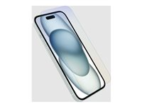 OtterBox Premium Pro - Skjermbeskyttelse for mobiltelefon - blå lysbeskyttelse - glass - blank - for Apple iPhone 16 77-96200