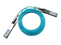 HPE Active Optical Cable - Nettverkskabel - QSFP28 til QSFP28 - 7 m - 7 m - fiberoptisk - aktiv - for FlexFabric 12900, 12900E 36, 12902, 5930, 5930 2QSFP+, 5930 2-slot, 5930 32, 5930 4-slot JL276A