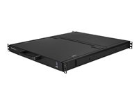 StarTech.com Rackmount KVM Console HD 1080p, Single Port VGA KVM with 17" LCD Monitor for Server Rack, Fully Featured 1U LCD KVM Drawer with Cables & Hardware, USB Support, 50,000 MTBF - 17in. LCD KVM Console (RKCONS17HD) - KVM-konsoll med KVM-svitsj - 1 porter - USB - 17.3" - kan monteres i rack - 1920 x 1080 Full HD (1080p) @ 60 Hz - 300 cd/m² - 800:1 - VGA - svart - 1U RKCONS17HD