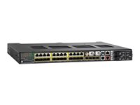 Cisco Industrial Ethernet 5000 Series - Switch - Styrt - 4 x 1 Gigabit / 10 Gigabit SFP+ + 12 x Fast Ethernet/Gigabit SFP + 12 x 10/100/1000 (PoE+) - rackmonterbar - PoE+ - TAA-samsvar IE-5000-12S12P-10G