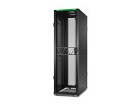 APC NetShelter SX Gen 2 - Rack skap - 1991 H x 600W x 1070D mm, med sider - står på gulv - svart - 42U - 19" - TAA-samsvar AR3100B2