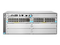 HPE Aruba 5406R 44GT PoE+ / 4SFP+ (No PSU) v3 zl2 - Switch - Styrt - 44 x 10/100/1000 (PoE+) + 4 x 1 Gigabit / 10 Gigabit SFP+ - rackmonterbar - PoE+ JL003A