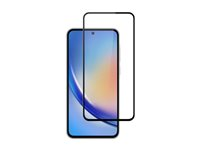 Screenor Premium - Skjermbeskyttelse for mobiltelefon - full deksel - glass - rammefarge svart - for Samsung Galaxy A35, A55 16381