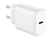GRATEQ SAANA - Strømadapter - GaN - 25 watt - 3 A - PD/PPS, Fast Charge (24 pin USB-C) - hvit 83026SF
