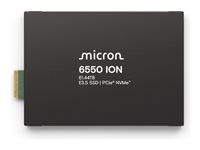 Micron 6550 ION - SSD - Enterprise - kryptert - 61.44 TB - intern - E3.S - PCI Express 5.0 x4 (NVMe) - FIPS 140-3 Level 2, SHA-512 - Self-Encrypting Drive (SED), TCG Opal Encryption 2.02, FIPS (Federal Information Processing Standards) - TAA-samsvar MTFDLBQ61T4THL-1BK1DFCYYR