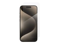 ZAGG InvisibleShield Glass Elite - Skjermbeskyttelse for mobiltelefon - glass - for Apple iPhone 15 Pro 200111786