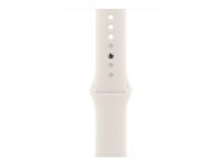 Apple - Bånd for smart armbåndsur - 46mm - M/L (passer håndledd på 160 - 210 mm) - stjernelys MXM73ZM/A