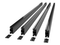 APC NetShelter - Rammeekstrudering med endedeksel - 2536 mm - takmonterbar, rackmonterbar - svart (en pakke 4) NSAC2001