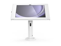 Compulocks Galaxy Tab A9+ Apex Enclosure Rise Stand 8" - Monteringssett (stativ, hus) - synlige foran/bak kamera og sensorer - for nettbrett - låsbar - metallramme - hvit - skjermstørrelse: 11" - for Samsung Galaxy Tab A9+ TCDP01W11GAPX9W