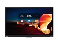 Lenovo ThinkVision T75 - 75" Diagonalklasse LED-bakgrunnsbelyst LCD-skjerm - interaktiv - med berøringsskjerm (multiberøring) / 8-mikrofonsoppstilling / 4K-kamera - Smart TV - Android - 4K UHD (2160p) 3840 x 2160 - HDR - Direct LED 62F4WA1CEK