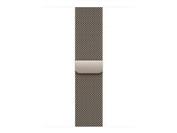 Apple - Sløyfe for smart armbåndsur - 42mm - 130 - 180 mm - naturlig - for Watch Hermès Series 7, Hermès Series 9, SE 3, Series 10, Series 11, Series 8, Series 9 MGHY4ZM/A