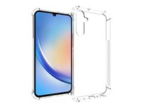 Insmat Impact - Baksidedeksel for mobiltelefon - termoplast-polyuretan (TPU) - for Samsung Galaxy A25 650-1206